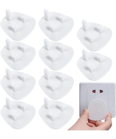 SHATCHI Proofing 12 X Electrical Home Plug Mains Protector Socket Covers Child Baby Safety Guard New White