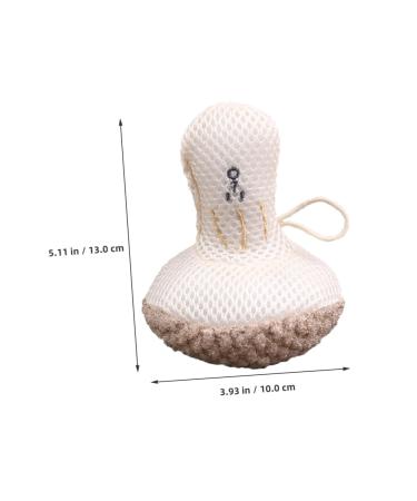 Didiseaon Mushroom Cleansing Puff | Exfoliating Facial Sponge & Scrubber | Bath Accessories for Deep Cleansing - Buy Online on SooperMarket.com