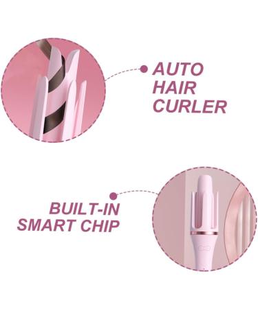 FOYTOKI Fully Automatic Hair Curling Iron Hair Rollers Hair Curler Nylon Pink - Buy Online on SooperMarket.com