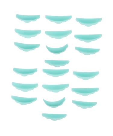 20 Pairs Eyelash Silicone Gasket Silicone Eyelash Pads Silicone Eye Pasters Eyelash Extensions Tool Eyelash Shield Pads Fake Eyelashes Tool Eyelash Silicone Pad