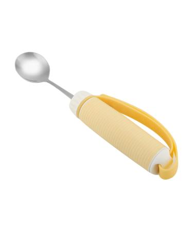 New Stainless Steel Spoon Fork Set Removable Flexible Rotating Eating Tablewares Disabled Patient Arthritis Elder Utensil Kitchen Tools(Spoon)