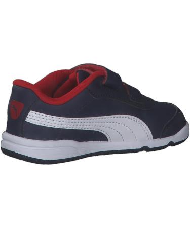 PUMA Kids Stepfleex 2 Sl Ve V Ps Trainers 1.5 UK Child Peacoat White Flame Scarlet - Buy Online on SooperMarket.com