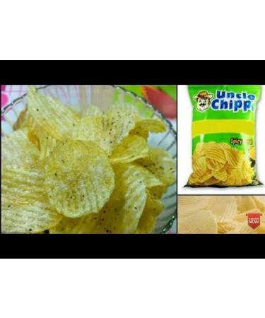 Uncle Chipps Potato Chips 50g (Pack of 6) | Classic Indian Snack with Irresistible Crunch | Spicy Treat | On-the-Go Snacking - Buy Online on SooperMarket.com