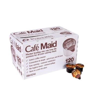 Cafe Maid Luxury Coffee Creamer Pots 12ml (Pack of 120)