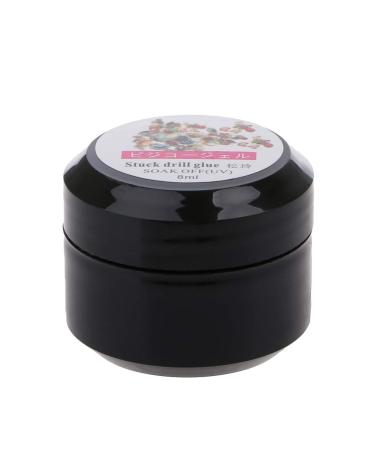 GUMEI Rhinestones Strong Nail Art Rhinestone Glue Gel Adhesive Resin Gem Jewelry Polish Decor 8ml