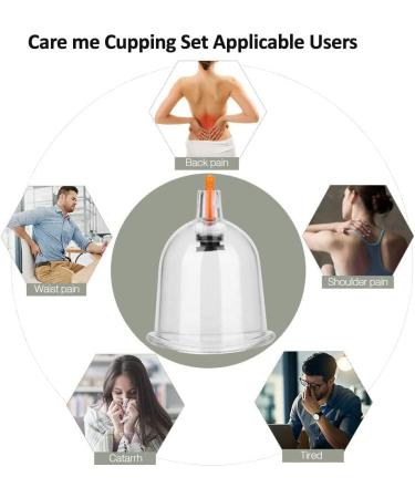 12 Cups Cupping Therapy Sets with Pump Vacuum Professional Chinese Cupping Set for Body Massage Muscle Joints Pain Relief Physical Therapy - Buy Online on SooperMarket.com