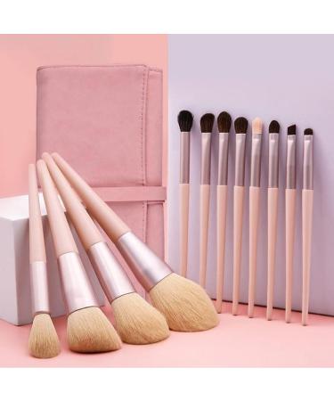 DFHBFG 12-Piece Loose Powder & Eye Shadow Brushes Set | Complete Beauty Tools for Flawless Makeup - Buy Online on SooperMarket.com