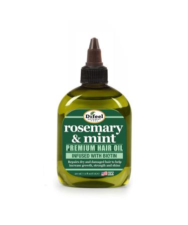 Difeel Rosemary and Mint Premium Hair Oil with Biotin 7.1 oz. - Natural Rosemary Oil for Hair Growth & Biotin Mint,Rosemary 7.1 Fl Oz (Pack of 1)