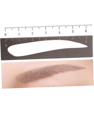 Housoutil Eyebrow Ruler Eyebrow Drawing Tool Brow Stencils Eyebrow Stencil Kit With Box Supplies - Buy Online on SooperMarket.com