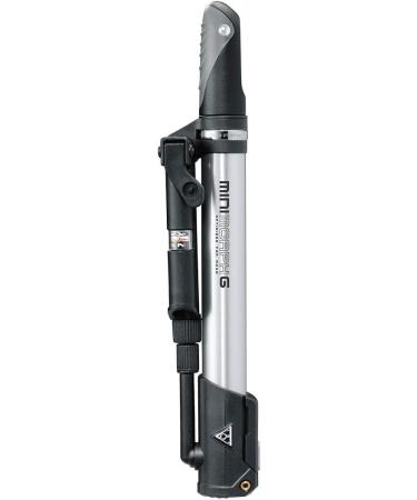 Topeak Mini Morph Pump with Gauge - Black/Silver, 26.5 x 5 x 2.8 cm - Buy Online on SooperMarket.com