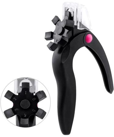 Acrylic Nail Clipper Nail Art Scissors U-Shaped Nail Scissors Nail Edge Trimmers False Nail Tip Scissors Black - Buy Online on SooperMarket.com