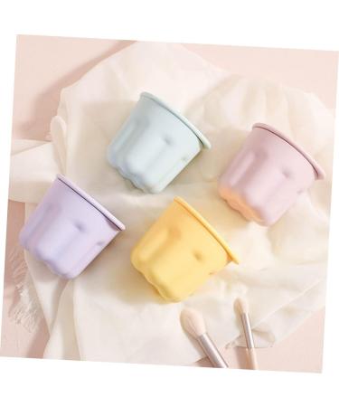 minkissy 10 Sets Pp Washing Bowl Silicone Rinsing Bowl Brush Cleaning Tool Make Brush Cleaning Bowl Cosmetic Scrubber Mat Brush Clean Bowl Cleaner Silica Gel Makeup Brush - Buy Online on SooperMarket.com
