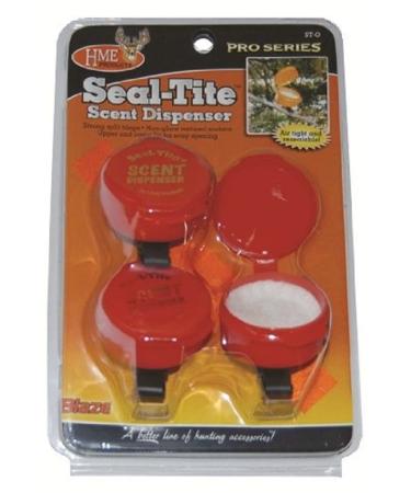 HME Products Seal-Tite Scent Dispenser (Pack of 3), Orange, 2.00 x 4.75 x 7.25