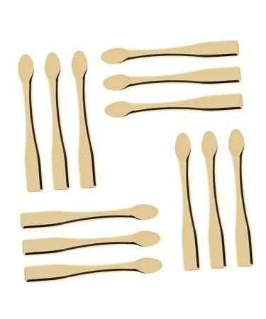 Mikinona 12pcs Mask Spoon Mini Spoons Night Cream for Face Skincare Makeup Cosmetics Applicator Abs