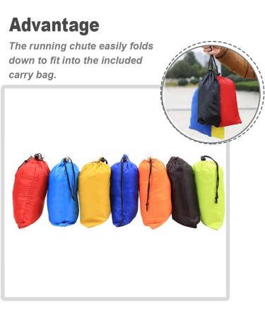 WiiAiloo Running Parachute: Speed & Resistance Training for Improved Sprint Speed and Agility in Football, Basketball, and Cycling - Buy Online on SooperMarket.com