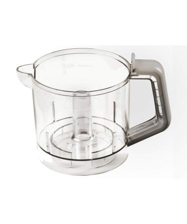 Nuvita NU-0052 - Replacement Bowl for Mini Baby Food Processor Compatible with Nuvita 1966 Pappasana Vapor Combo 2 and Nuvita 1960 and 1965 - Baby Cooker Food Container - EU Brand Italian Design
