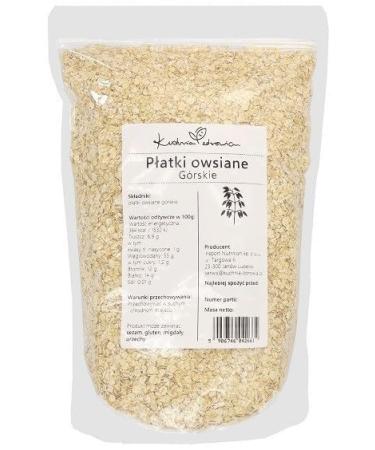 Kuchnia Zdrowia Berghaferflocken - Fiber & Vitamins | Safe Zip Packaging - 1kg Dypack - Shop Internationally - Buy Online on SooperMarket.com