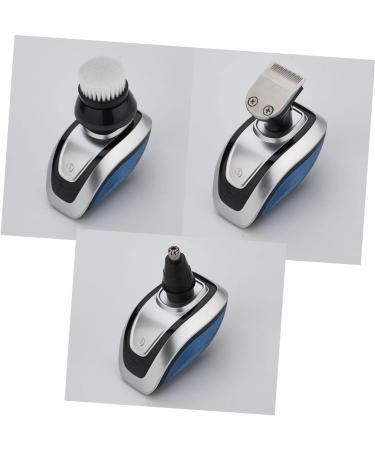 Angoily 5 Electric Shaver for Men - Efficient USB Rechargeable Razor with Car Adapter | Versatile Blades & Rotating Head - Buy Online on SooperMarket.com