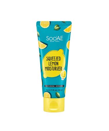 SOOAE Squeezed LEMON MOISTURIZER Lemon Vitamin C Hyaluronic Acid Moisturizer 2.71 oz 80 ml