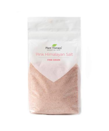 Plant Therapy Pink Himalayan Salt Fine Grain 5 lb bag Rich in Nutrients and Minerals to Improve Your Health