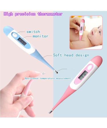 ZELINYE 8 in 1 Baby Grooming Kit - Hair Brush, Nail Clipper, Nose Cleaner, Finger Toothbrush, Nail Scissors - Manicure Set for Baby Care - Yellow - Buy Online on SooperMarket.com