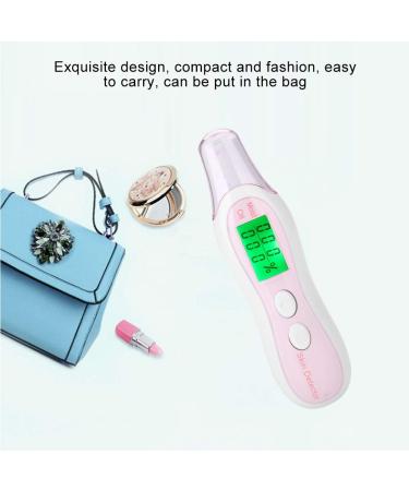 Skin Sensor Tester - 0-99.9% Facial Toner Moisturizing Oil Analyzer with Digital LCD Display - Precision Skin Care Tool - Buy Online on SooperMarket.com