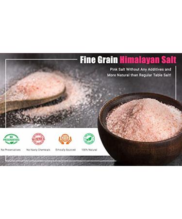 OSR Chef Himalayan Pink Salt 5 lbs Bag - Hand Extracted from the Foothills of the Himalayan Range - Buy Online on SooperMarket.com