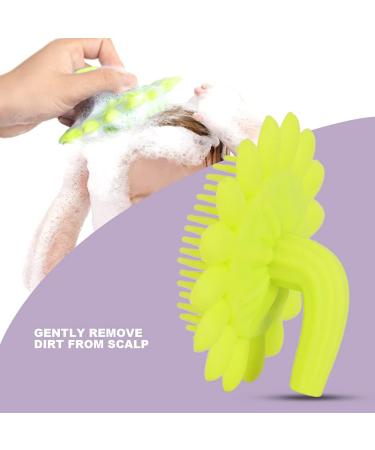 Baby Bath Brush Evenly Distributed Skin-Friendly And Comfortable Baby Silicone Bath Brush Materials Soft Silicone Child Education(green) - Buy Online on SooperMarket.com
