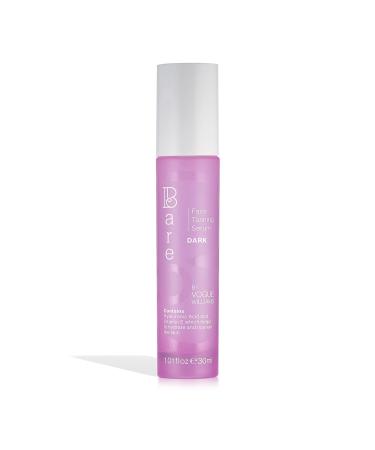 Bare by Vogue Dark Face Tanning Serum - Achieve a Natural and Sun-Kissed Glow - Radiant Glow Hydrating Formula - Even and Streak-Free Application - Suitable for All Skin Types - 30ML