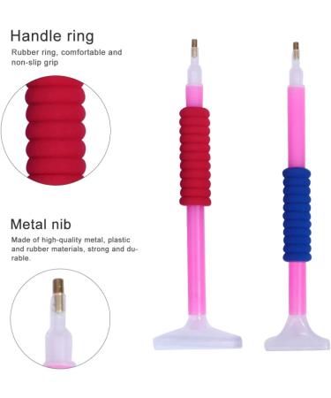 Exceart 8-Piece Curved Diamond Painting Pencil Set - Premium Tools for Diamond Embroidery & Drawing - Buy Online on SooperMarket.com