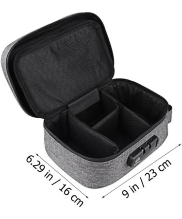 Shop Gatuida Large Capacity Makeup & Diaper Organizer Bag - Odor Destroyer Tool Box with Activated Carbon - Buy Online on SooperMarket.com