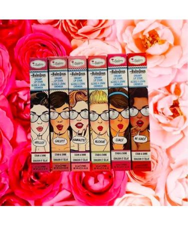 theBalm theBalmJour Lip Stain Hola! - Long-Lasting Lip Stain in Vibrant Shade - Buy Online on SooperMarket.com