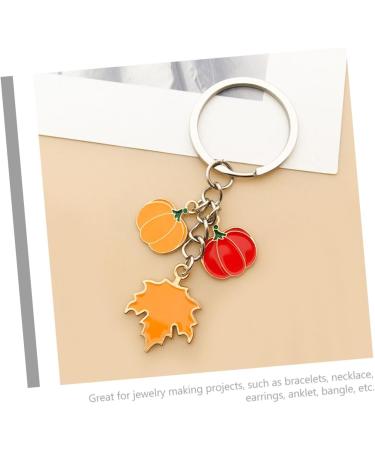 DIYEAH 32pcs Thanksgiving Pumpkin Head Pendant Bulk Charms Enamel Maple Leaf Charms Pumpkin Diy Jewelry Pendant Earrings Metal Charms for Jewelry Making Craft Supplies Bracelet Zinc Alloy - Buy Online on SooperMarket.com