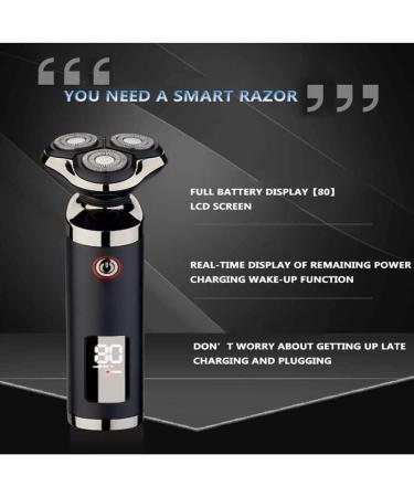Buy GeRRiT Electric Razor for Men - Digital Display Waterproof USB Charging Shaver for Whole Body Grooming - Buy Online on SooperMarket.com