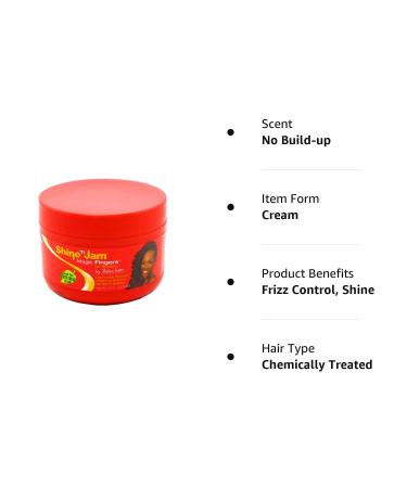 Shine N Jam Magic Fingers Braiders Extra Firm Hold 8oz - No Build-up | Pack of 1 - Buy Online on SooperMarket.com