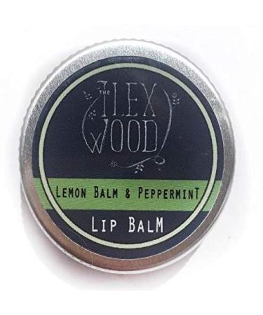 The Ilex Wood - Lemon Balm and Peppermint Lip Balm - All natural coldsore prevention palm oil free cruelty free plastic free moisturising lip balm handcrafted in the UK - 10ml - Buy Online on SooperMarket.com