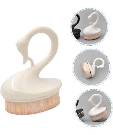 1pc Makeup Brush Liquid Foundation Applicator Foundation Brush Blending Liquid Powder Brush Face Brush Blending Beauty Brush Plastic Abs Miss Cosmetic White Beauty Products - Buy Online on SooperMarket.com