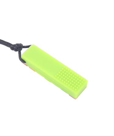 Infant Sensory Chew Pendant 5pcs Set - High Temp Resistant Teething Necklace for Boys (Green) - Buy Online on SooperMarket.com