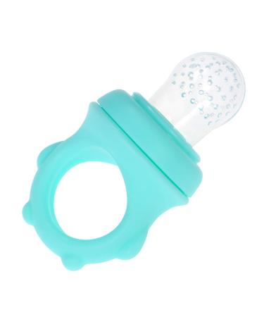 Xiaoxin Baby Food Feeder - Fresh Fruit & Veggie Silicone Nipple Teething Toy for Toddlers - Easy to Clean - Blue - Buy Online on SooperMarket.com