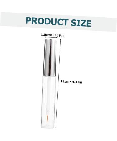 FOYTOKI 40 Pcs Mascara Tube with Wand Oils Essential Oil Roller Bottles Oil Dispenser Fat Oil Transparent - Buy Online on SooperMarket.com