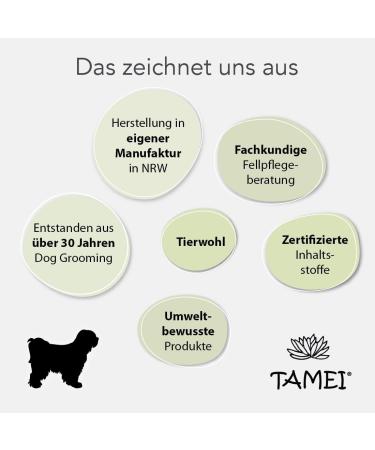 TAMEI BIO Fellspray for Sensitive Dogs & Puppies - Fragrance-Free Vegan Combing Aid & Care - 250ml - Fur Vitalizing & Smooth - Buy Online on SooperMarket.com