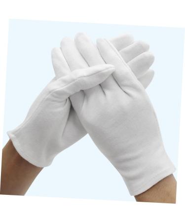 minkissy 24 Pairs Hand Care Laboratory Coin Cotton Industrial Hand Work Moisturizing White Plate - Buy Online on SooperMarket.com