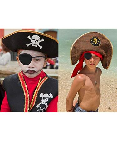 Pirate Eye Patches for Kids & Adults - Perfect for Halloween & Christmas Pirate Theme - Buy Online on SooperMarket.com