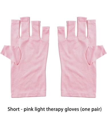 FIOERDTUIE Nail Art Glove Manicure Supplies Hand Protector Protective Gear Multifunctional Compact Size Simple Operation Nail Art Glove Pink - Buy Online on SooperMarket.com