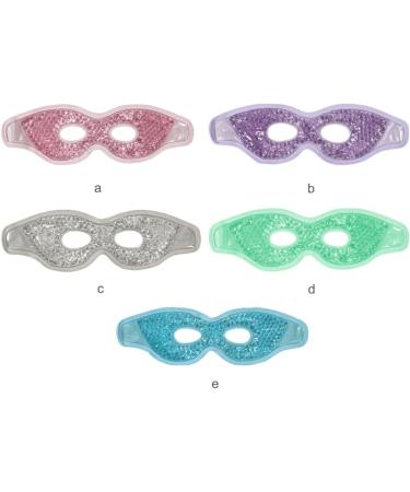 Dajidafu Men Gel Cooling Eye Cover Cold Compress Skin Care Beauty Sleeping Pad Adjustable Headband Pouch Removal Salon Travel Green - Buy Online on SooperMarket.com