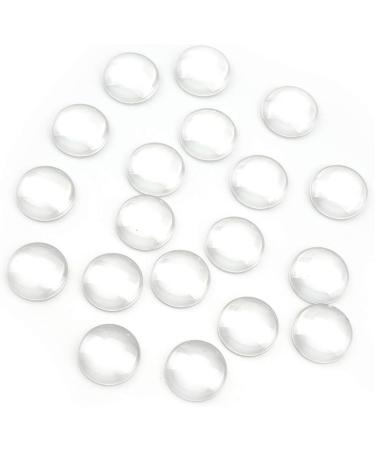 Foraineam 1 Inch Glass Dome Cabochons - 150 Pieces, Crystal Clear Round Cabochon for Jewelry Making and Photo Pendant Crafts - Buy Online on SooperMarket.com