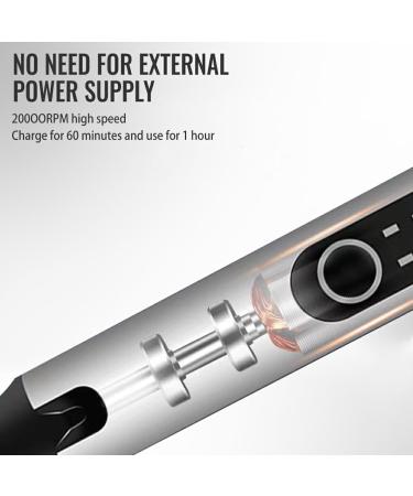 Dajidafu Electric Nail Drill Professional Adjustable Salon Manicure Pedicure Handheld Drilling Rotary Tool Wood Grinding Polishing - Buy Online on SooperMarket.com