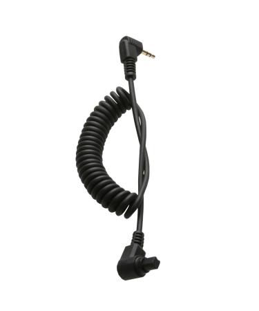 Foto&Tech 2.5mm-C3 Remote Control Shutter Release Cable for Canon SL3 T8i T7i T6i T6S T5 T5i T4i T3i XTi XSi SL2/RP R M 700D 650D 600D 550D 500D 1100D 80D 70D 60D PowerShot G16 G15 G5 X (13-in Coiled)