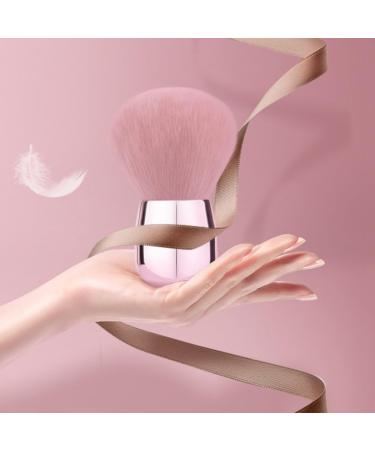 Makeup Powder Brushes Set Face Professional Mushroom Head Large Mineral Rose Gold 2PCS - Buy Online on SooperMarket.com
