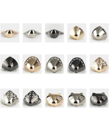 USHOBE High Heel Protectors 3 Pairs - Metal Toe & Crease Protector for Women's Shoes - 4X3cm - Buy Online on SooperMarket.com